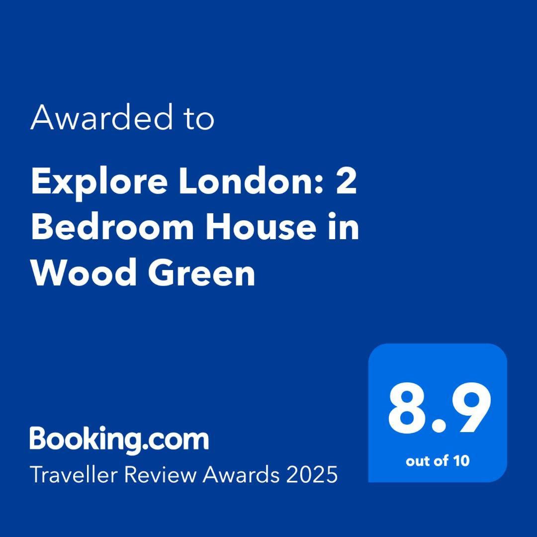 Explore London: 2 Bedroom House In Wood Green Extérieur photo